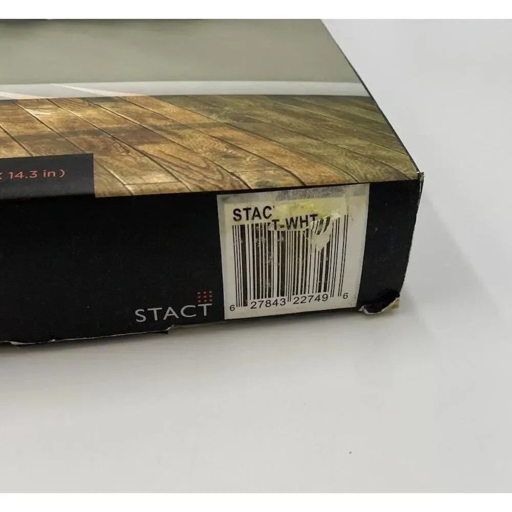 NEW UNUSED STACT Wall-Modular Wine System White One Shelf Panel Bottles